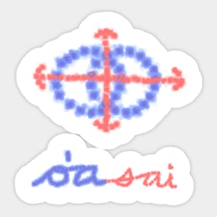 lanci .i o'asai Sticker